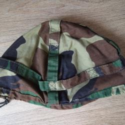 couvre casque camouflé lacet de réglage armée Française