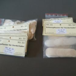 Calepins en vrac pour arme a poudre noire