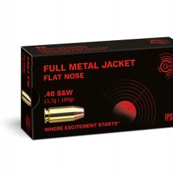 Munitions Geco FMJ 11.7g 180gr - Cal. 40 S&W x10 boites