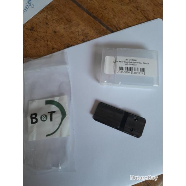 PLAQUE ADAPTATRICE AIMPOINT ACRO POUR GLOCK HAUSSE