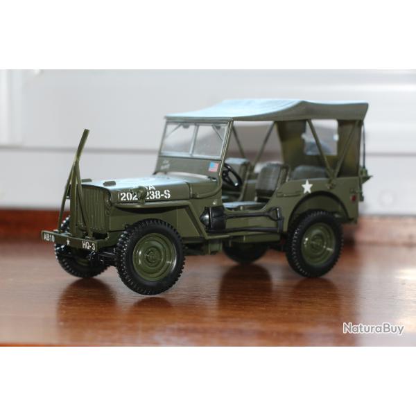 JEEP WILLYS USA 1/18 Eme MARQUE SOLIDO NEUVE SANS BOITE**COLLECTION**