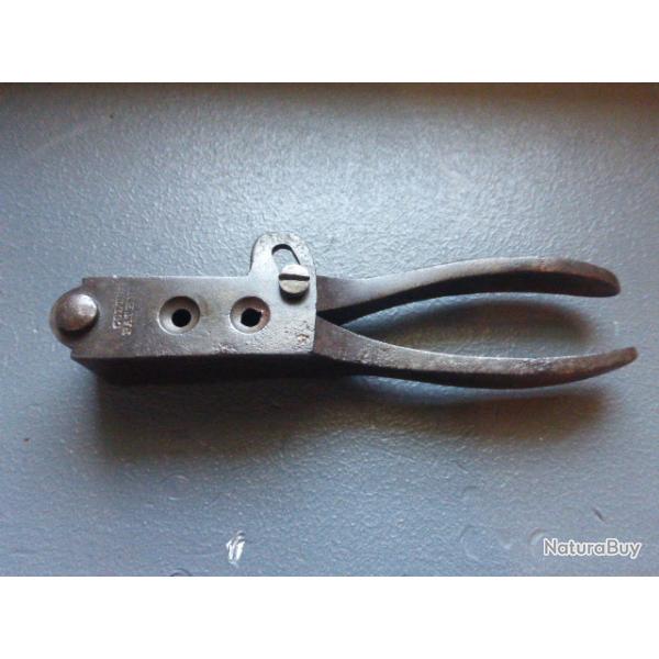 Rare moule  balles Colt Patent calibre 44 avec poinon de rception militaire