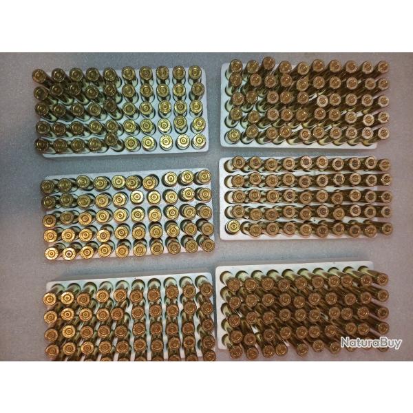 300 douilles 222R Hornady tires 1 X