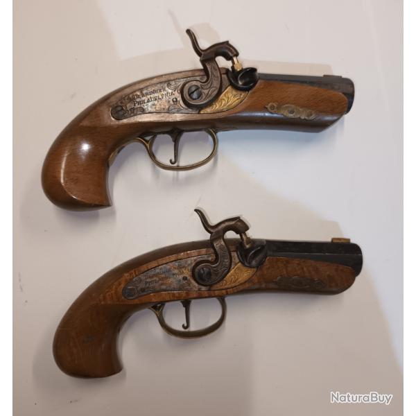 Deux pistolet derringer Philadelphia