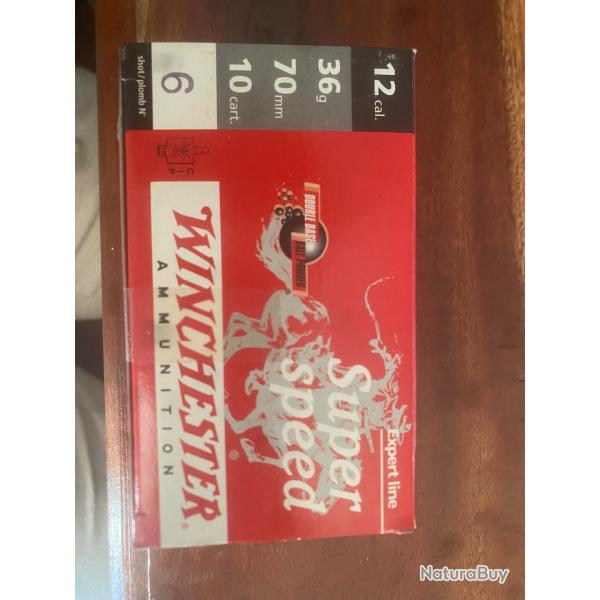 winchester super speed n6 4x10 cartouches