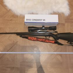 Tikka T3x cal 270win avec lunette zeiss conquest v4.