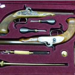 MAGNIFIQUE ET TRES  RARE COFFRET LEPAGE PEDERSOLI CALIBRE 36 ET 44