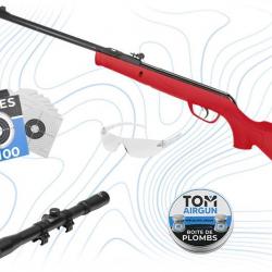 Pack Bronze Carabine Delta Red 4.5mm 7.5 joules Gamo