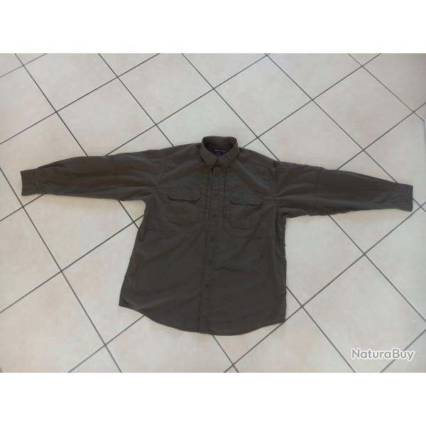 5.11 Tactical Men's Taclite Pro Long/Sleeve Shirt  #72175 Tundra LARGE