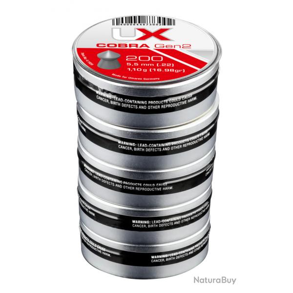 Plombs Cobra umarex  Tte POINTUE  Cal 5.5 mm  5 X 200