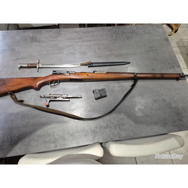 Vend carabine G11 SCHMIDT-RUBIN monomatricule