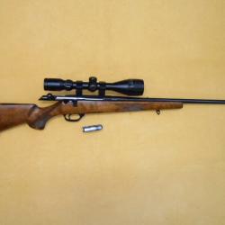 CARABINE VOERE TITAN MENOR - 222 Rem !!! CHARGEUR AMOVIBLE +OPTIQUE - DEPART 1 SANS PRIX RESEVE !!!