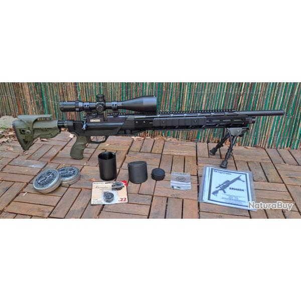 CARABINE PCP BENJAMIN ARMADA - 5.5MM (article d'occasion)