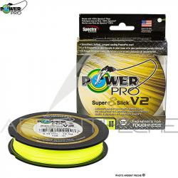 Tresse POWER PRO Super 8 slick V2 Moon shine 135m Ø 0.13mm