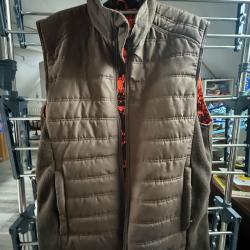 Gilet sans manche lovergreen réversible