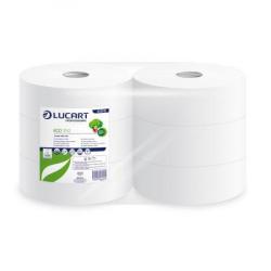Papier toilette Lucart Jumbo Maxi ECO - 350m / Par 6
