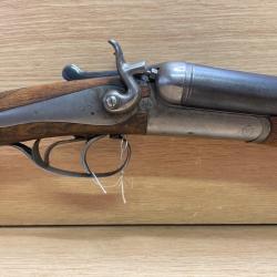1   prix de réserve  !  Fusil juxtaposés calibre 12 chiens extérieur