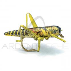 Mouche réaliste Sauterelle jaune H10