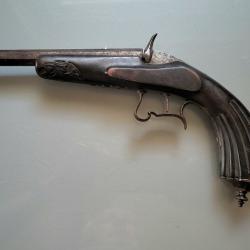 PISTOLET FLOBERT calibre 6mm XIXe