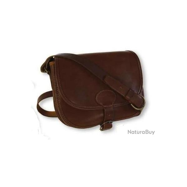 Sac  cartouche Cuir Fleur