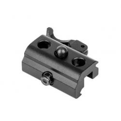 Adaptateur Grenadière pour bipied avec attache rapide sur rail Picatinny/weaver