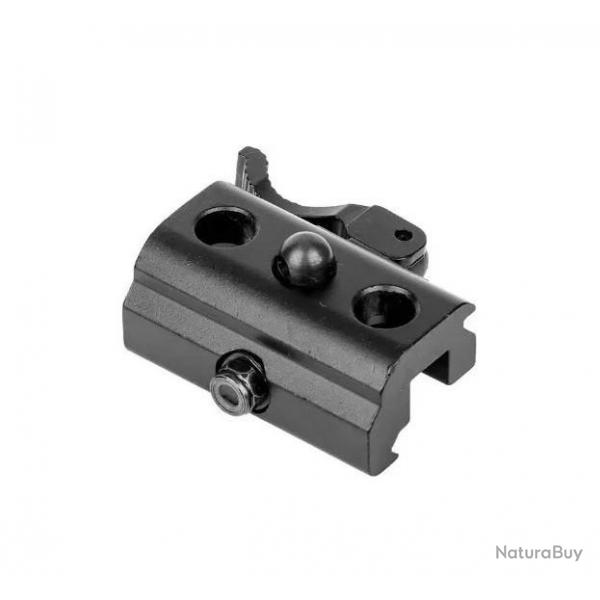 Adaptateur Grenadire pour bipied avec attache rapide sur rail Picatinny/weaver