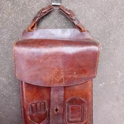 Sacoche porte documents cuir