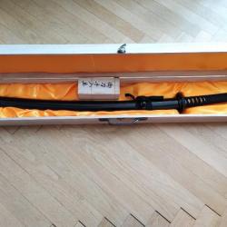 Katana Soshu  Kitae véritable sabre forgé à la main lame damas 512 couches  lame très aiguisée