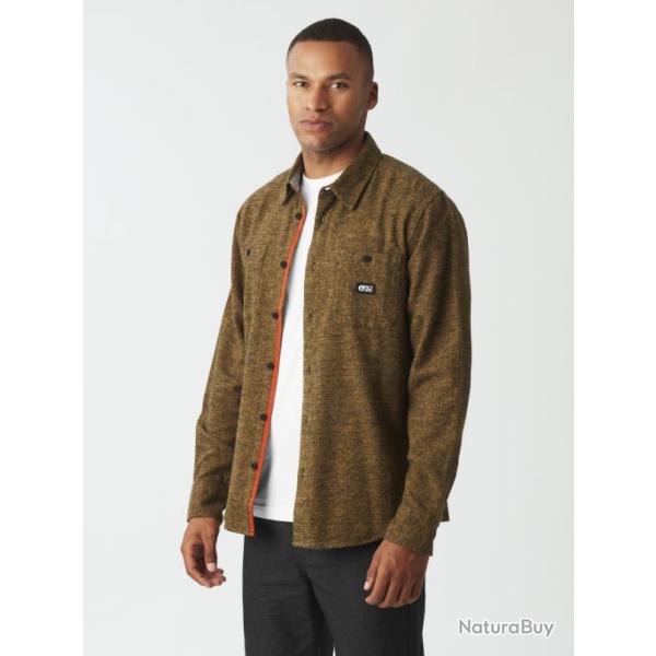 Chemise Manches Longues Picture "LEWELL SHIRT" L Marron