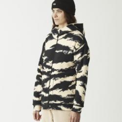 Veste Zippée à Capuche Picture "BASEMENT PLUSH Z HOODIE W" M Noir