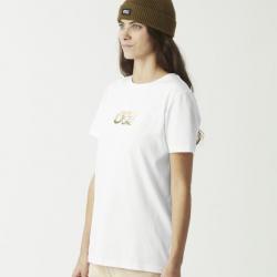 Tee Shirt en Coton Picture "BASEMENT TEE W" M Blanc