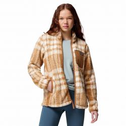 Veste Polaire Columbia "WEST BEND PRINT FULL ZIP II" L Camel
