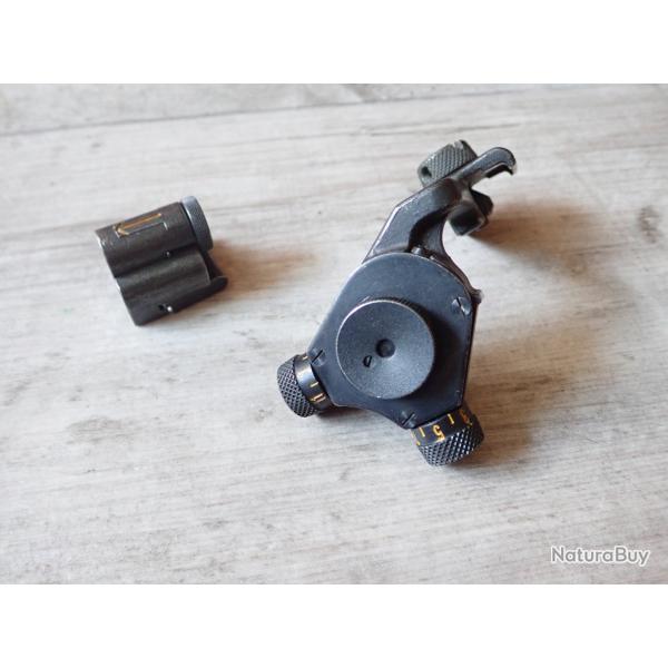 BEAU DIOPTRE + TUNNEL pour fusil K31 Rubin Schmidt Suisse