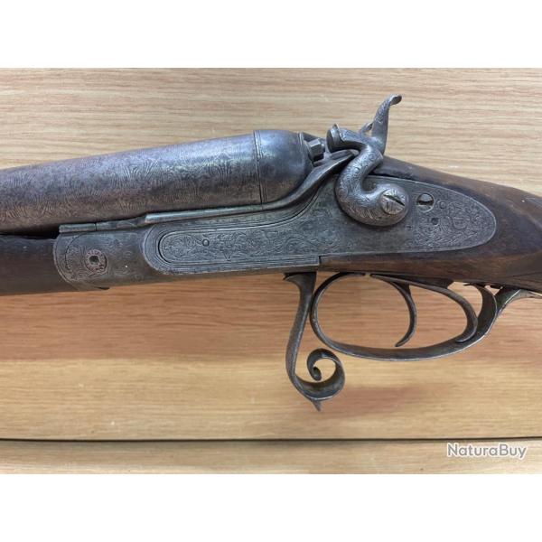 1 sans prix de rserve !! Fusil anglais William Powell Arme de catgorie D