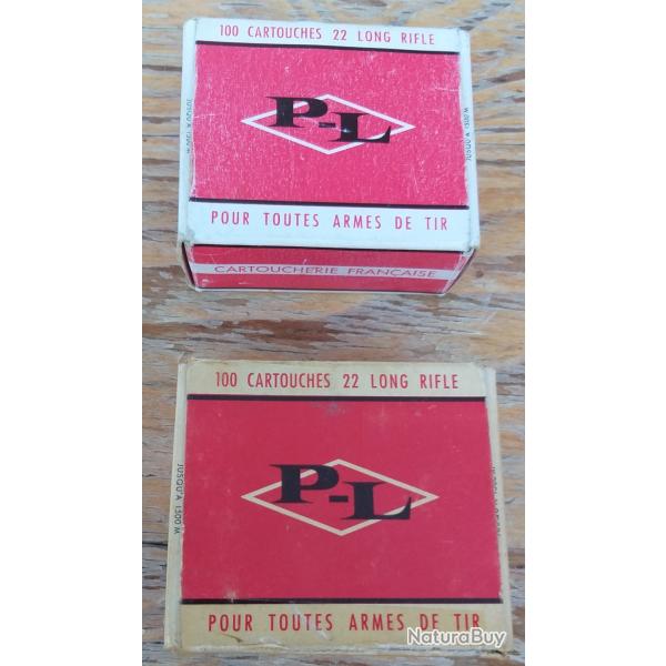 2 botes de 100 cartouches 22LR , CARTOUCHERIE FRANCAISE