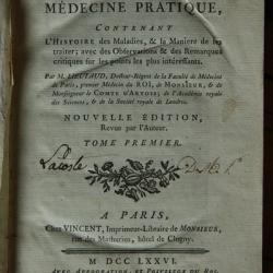 Précis de la médecine pratique - 1776