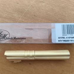 Outerbarrel 4.3 gold Airsoft Masterpiece