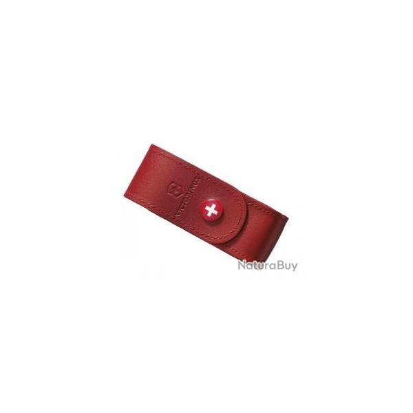 tui cuir rouge VICTORINOX pour couteaux 91 mm de 6  14 pices.