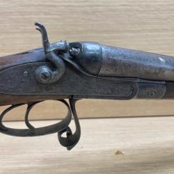 1  sans prix de réserve !! Fusil a chien extérieur calibre 12Arme de catégorie D