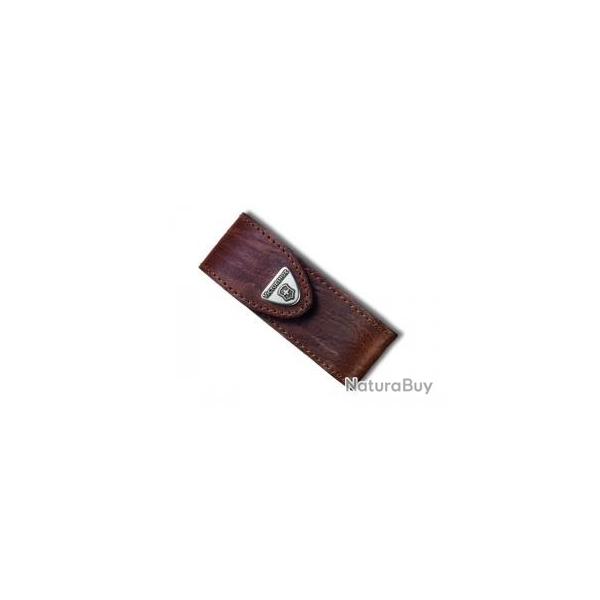 tui cuir marron VICTORINOX pour couteaux 91 mm de 6  14 pices.