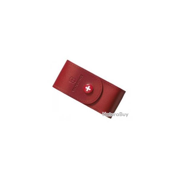 tui cuir rouge VICTORINOX pour couteaux 91 mm de 15  23 pices.