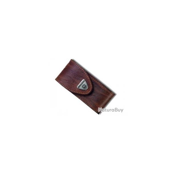 tui cuir marron VICTORINOX pour couteaux 91 mm de 15  23 pices.
