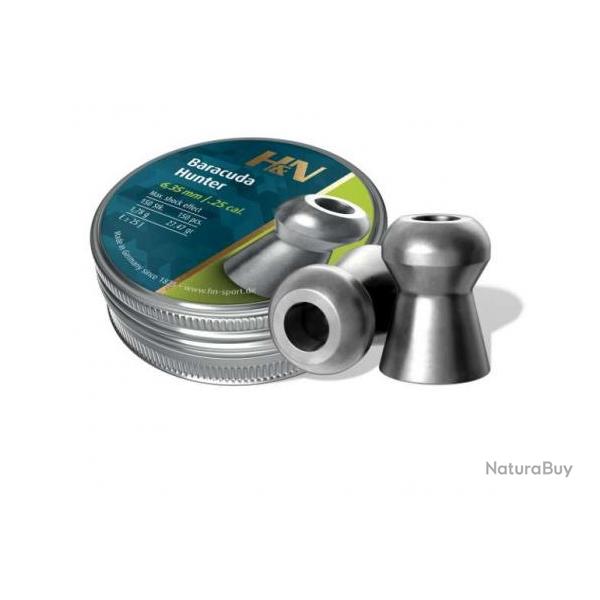Plomb 6.35 mm H&N Baracuda Hunter