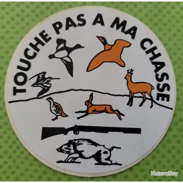Autocollant chasse , dfense de la chasse