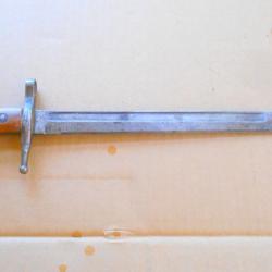 baionnette italienne carcano , fabrication rocca 1941 , sans foureau