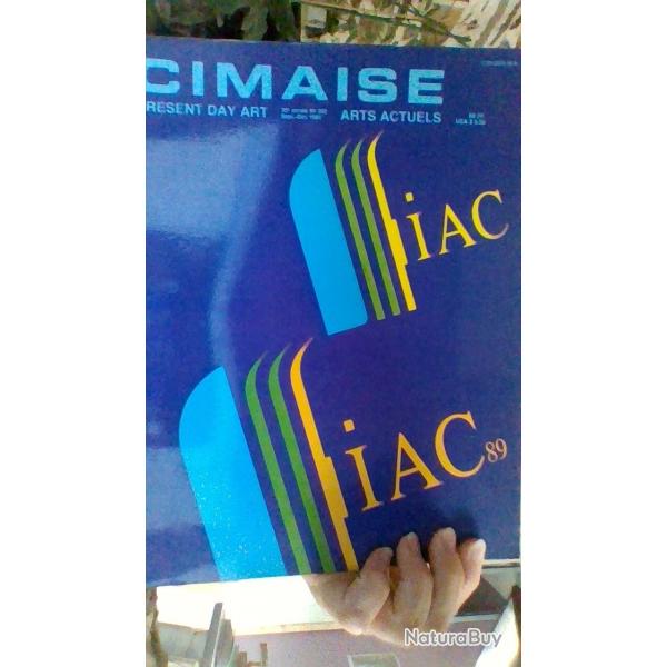 Numero spcial Fiac 89 -Cimaise present day art - Arts actuels -