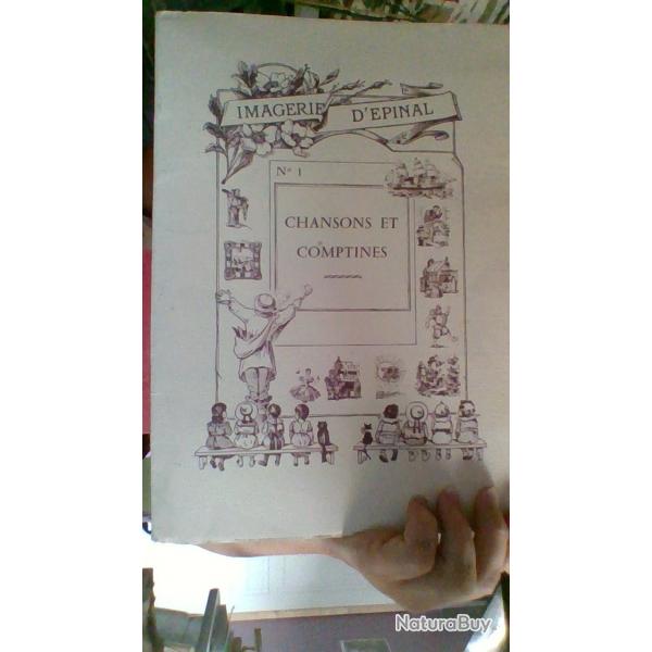 Imagerie d'pinal numero 1 - Chansons et comptines -