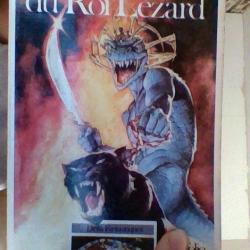 L'ile au roi lezard par Ian Livinstone - Défis fantastiques - Folio junior -