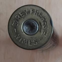 Ancienne Cartouche carton  REY FRERES  cal 16
