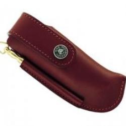 Etui Max Capdebarthes cuir pérou pour couteaux de chasse de 12 cm de manche